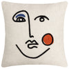 furn. Cleo Linear Woven Cushion Cover in Ginger/Navy