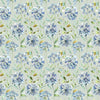 Voyage Maison Clovelly Printed Cotton Fabric in Bluebell