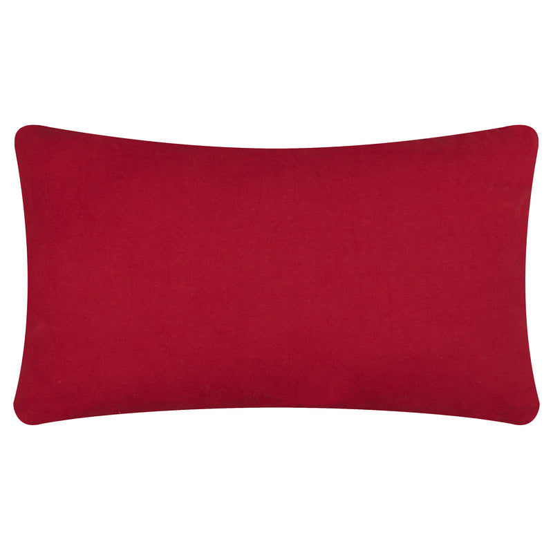  Cushions - Candy Merry Christmas  Cushion Cover Red/White Furn