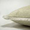 Paoletti Coco Jacquard Fringed Cushion Cover in Ivory