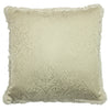  Cream Cushions - Coco Jacquard Fringed Cushion Cover Ivory Paoletti