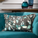 Voyage Maison Collector Printed Cushion Cover in Onyx