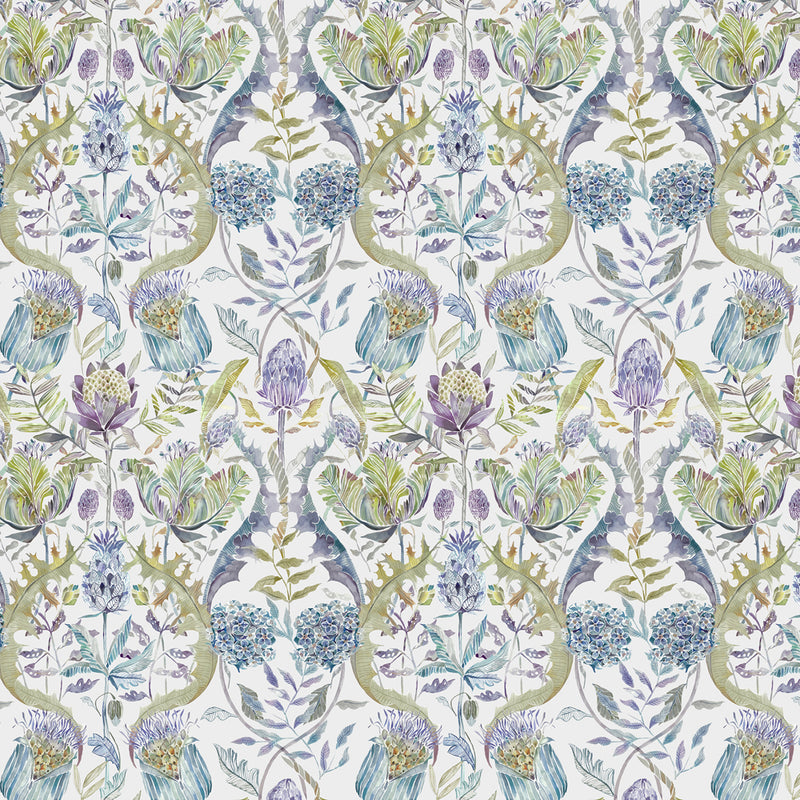 Voyage Maison Colscott Printed Cotton Fabric in Skylark