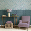 Voyage Maison Colscott 1.4m Wide Width Wallpaper in Ocean