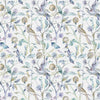 Voyage Maison Colyford Printed Velvet Fabric in Periwinkle