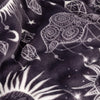  Cream Throws  - Constellation Printed Sherpa Fleece Throw Charcoal Cream Furn
