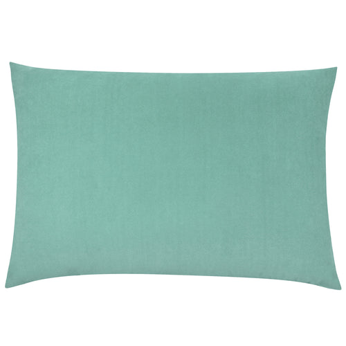 furn. Contra Velvet Cushion Cover in Mist Blue