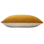 furn. Contra Velvet Cushion Cover in Mustard