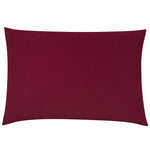 furn. Contra Velvet Cushion Cover in Oxblood