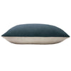 furn. Contra Velvet Cushion Cover in Slate Blue