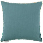  Blue Cushions - Coralie Printed Cushion Cover Seafoam Voyage Maison