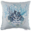 Voyage Maison Coralie Small Printed Cushion Cover in Cobalt