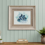 Voyage Maison Coralie Framed Print in Seafoam