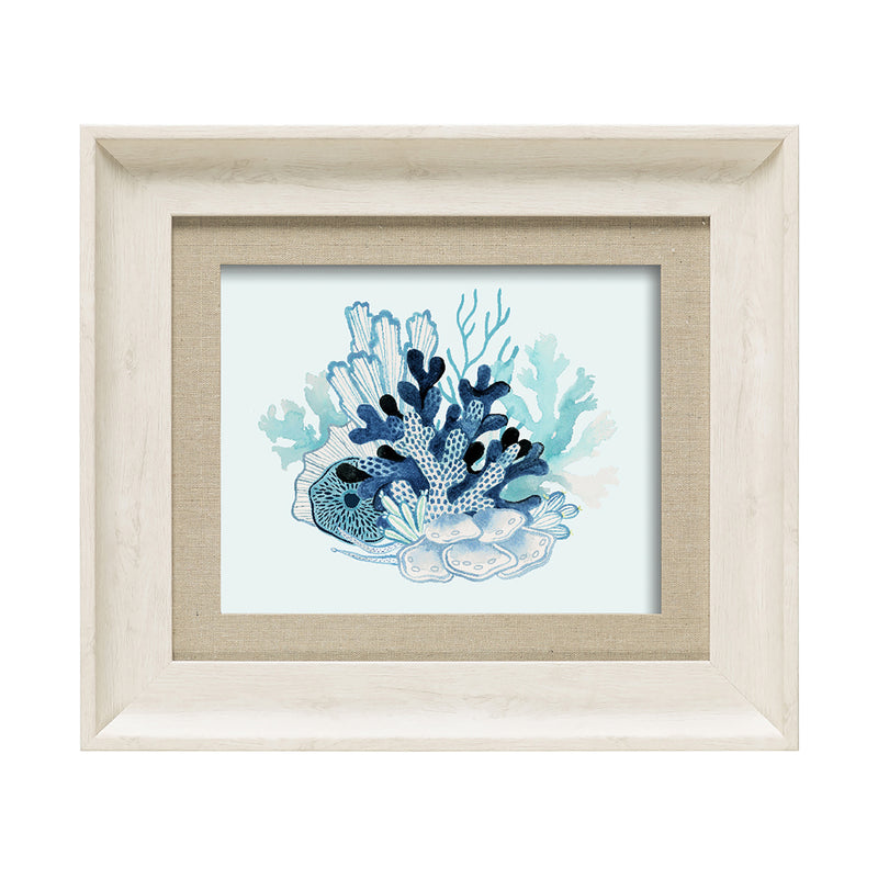 Voyage Maison Coralie Framed Print in Seafoam