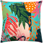 furn. Coralina Outdoor Cushion Cover in Aqua/Pink