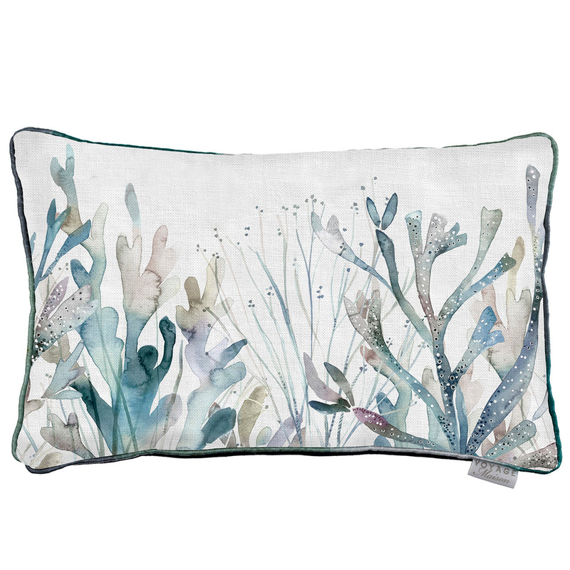 Voyage Maison Coral Reef Printed Cushion Cover in Slate