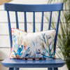  Blue Cushions - Coral Reef Small Printed Cushion Cover Cobalt Voyage Maison