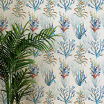 Voyage Maison Coral Reef 1.4m Wide Width Wallpaper in Cobalt