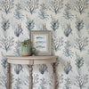 Voyage Maison Coral Reef 1.4m Wide Width Wallpaper in Slate