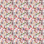 Voyage Maison Correa Printed Cotton Fabric in Boysenberry/Cream