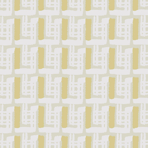 Voyage Maison Cortes 1.4m Wide Width Wallpaper in Mustard