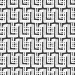 Voyage Maison Cortes 1.4m Wide Width Wallpaper in Noir