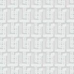 Voyage Maison Cortes 1.4m Wide Width Wallpaper in Silver