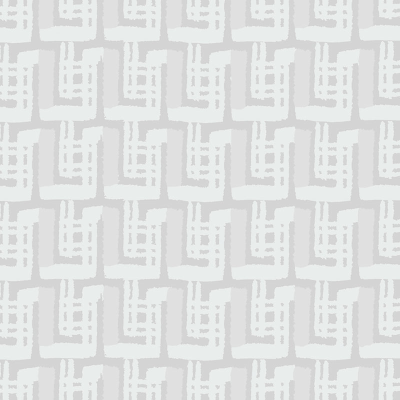 Voyage Maison Cortes 1.4m Wide Width Wallpaper in Silver