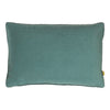 furn. Cosmo Rectangular Velvet Cushion Cover in Blue