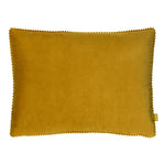 furn. Cosmo Rectangular Velvet Cushion Cover in Ochre