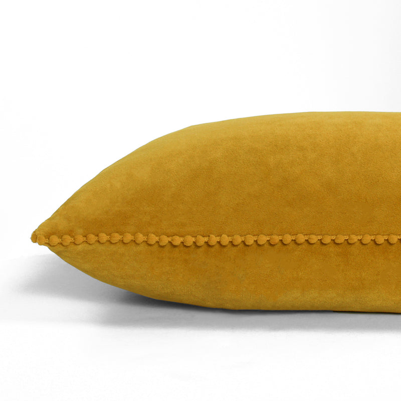 furn. Cosmo Velvet Cushion Cover in Ochre