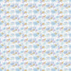 Voyage Maison Cothay Printed Cotton Fabric in Pacific