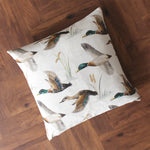 Evans Lichfield Country Duck Pond Cushion Cover in Seafoam