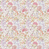 Floral Orange Fabric - Country Hedgerow Printed Cotton Fabric Autumn Cream Voyage Maison