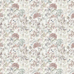 Voyage Maison Country Hedgerow Printed Cotton Fabric in Dawn/Cream