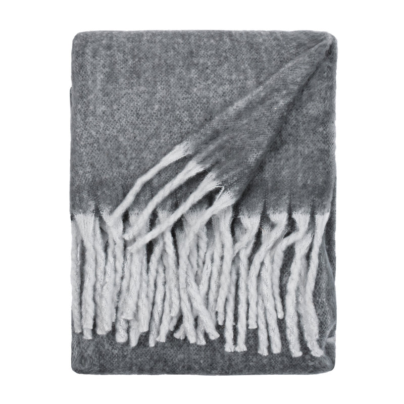  Throws - Cozy  Throw Charcoal Furn