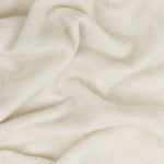 Plain Cream Throws - Cozy Woven Tasselled Throw Ecru Furn