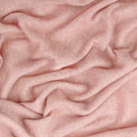 Plain Pink Throws - Cozy Woven Tasselled Throw Pink Furn