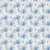 Floral Blue Fabric - Cozzo Printed Cotton Fabric (By The Metre) Cobalt Voyage Maison