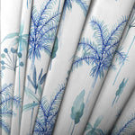 Floral Blue Fabric - Cozzo Printed Cotton Fabric (By The Metre) Cobalt Voyage Maison