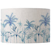 Floral Blue Lighting - Cozzo Eva Printed Lamp Shade Cobalt Voyage Maison