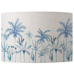 Floral Blue Lighting - Cozzo Eva Printed Lamp Shade Cobalt Voyage Maison