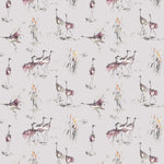 Voyage Maison Cranes Printed Fabric in Tourmaline/Natural