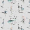 Voyage Maison Cranes 1.4m Wide Width Wallpaper in Cobalt