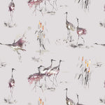 Voyage Maison Cranes 1.4m Wide Width Wallpaper in Tourmaline