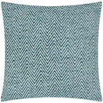  Blue Cushions - Croft Twill Woven Cushion Cover Teal Wylder