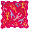 Animal Pink Cushions - Crustaceans Scalloped Cushion Cover Pink furn.