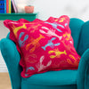 Animal Pink Cushions - Crustaceans Scalloped Cushion Cover Pink furn.