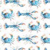 Voyage Maison Crustaceans 1.4m Wide Width Wallpaper in Cobalt