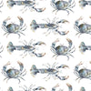 Voyage Maison Crustaceans 1.4m Wide Width Wallpaper in Slate